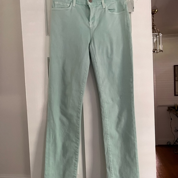 J Brand Photo Ready-Ultra Slimming Jeans-Sea Green-Vintage. NWT - Picture 2 of 9